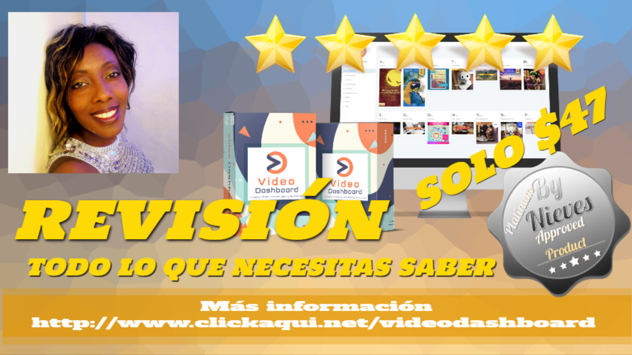 VideoDashboard Revision y Bonos de Regalo