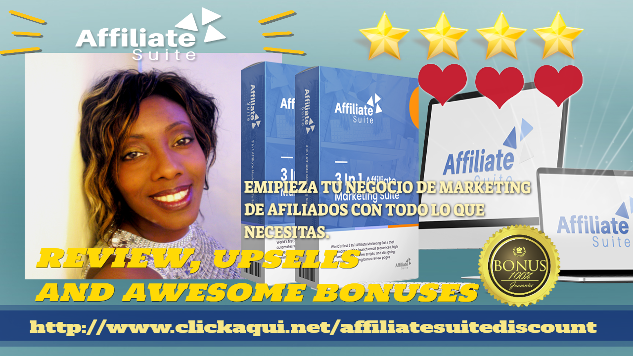 AFFILIATE SUITE. My Honest Review and Awesome Bonuses ⭐️⭐️⭐️⭐️⭐️