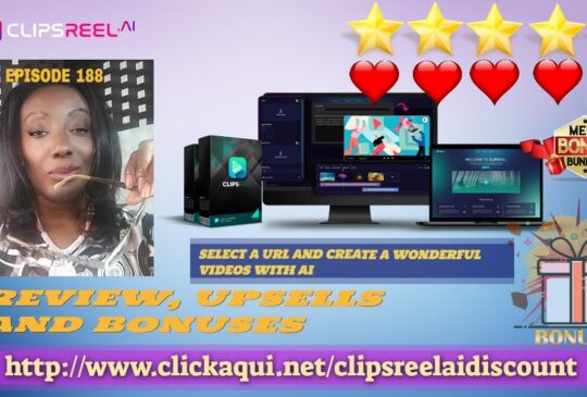 ClipsReel Ai Review – Turn ANY URL Into A Video with AI