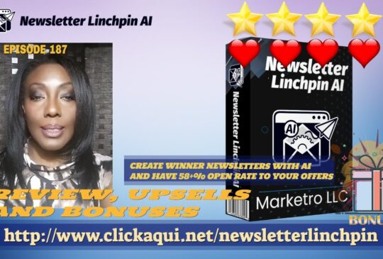 Newsletter Linchpin AI Discount – how to create a newsletter using a.i. (chatgpt)